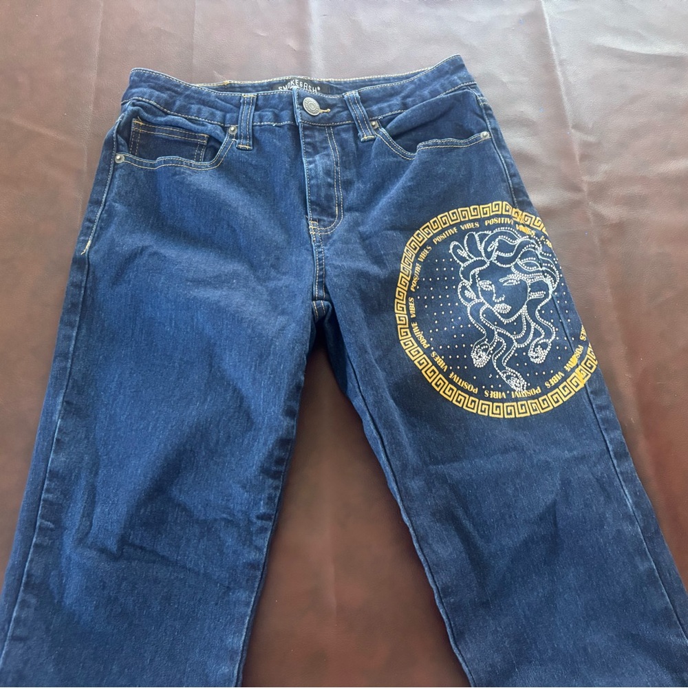 High Rise Blue Jeans - Picture 2 of 2